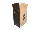 Carton 6x75 cl Prestige "Feuille Vigne" - 232x155x301 mm / Droites, EB, Bl/br